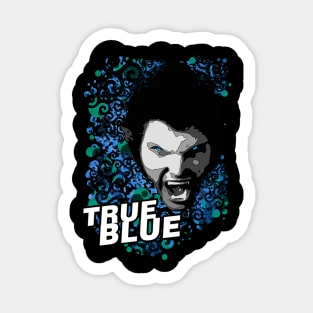 True Blue Sticker